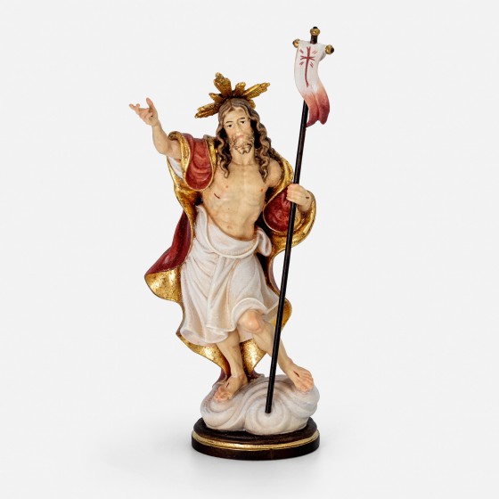 Cristo Ressuscitado c/ Base e Estandarte Cristo Ressuscitado c/ Base e Estandarte