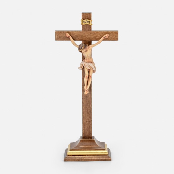 Crucifixo Cristo Barroco c/ Base Crucifixo Cristo Barroco c/ Base