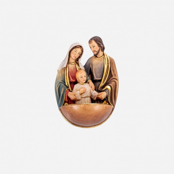 Pia para Água Benta c/ Sagrada Família