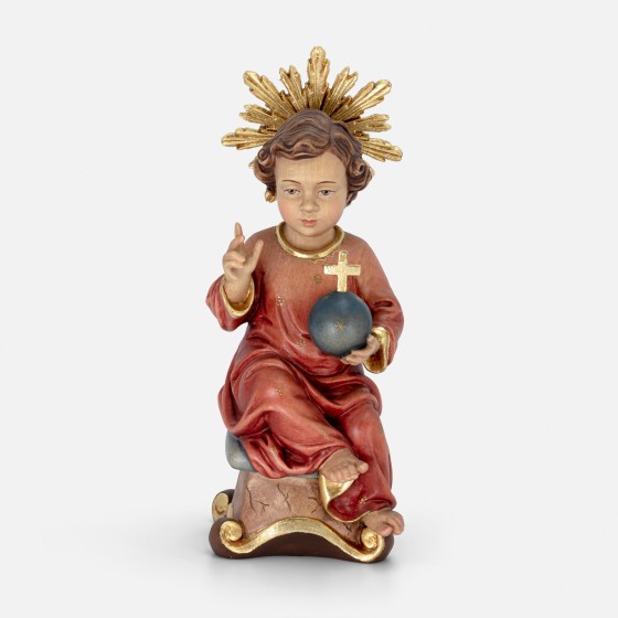 Menino Jesus Sentado c/ Resplendor Menino Jesus Sentado c/ Resplendor