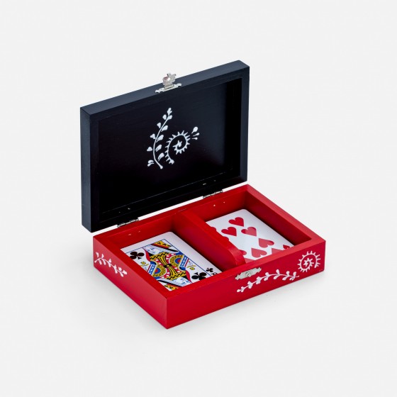 Caixa p/ Baralho de Cartas Caixa p/ Baralho de Cartas