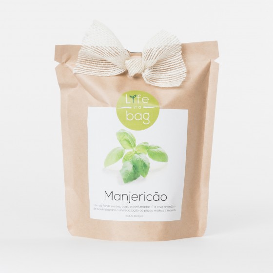 Grow Bag Manjericão  Grow Bag Manjericão