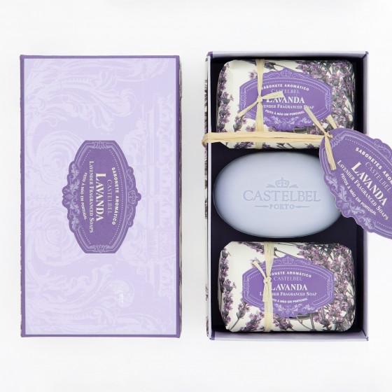 Conjunto de sabonetes Castelbel Lavanda Conjunto de sabonetes Castelbel Lavanda