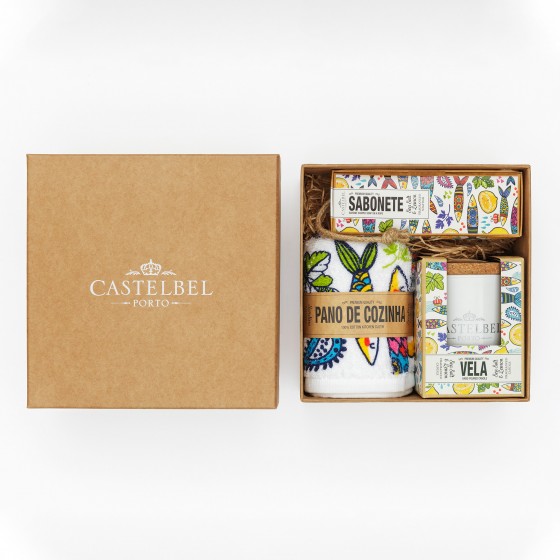 Caixa - presente Castelbel Sardinha Caixa - presente Castelbel Sardinha