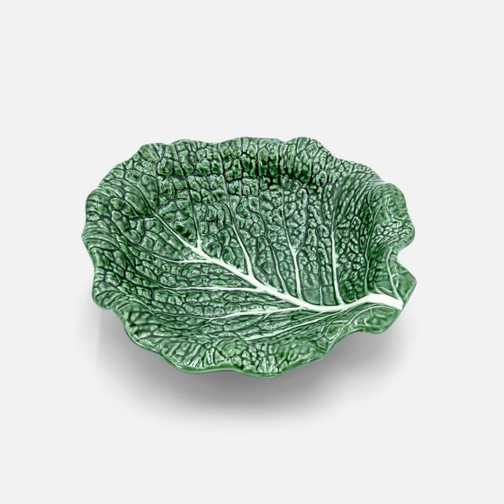 Saladeira Folha de Couve Verde Saladeira Folha de Couve Verde