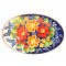 Flores Coloridas - Travessa Oval